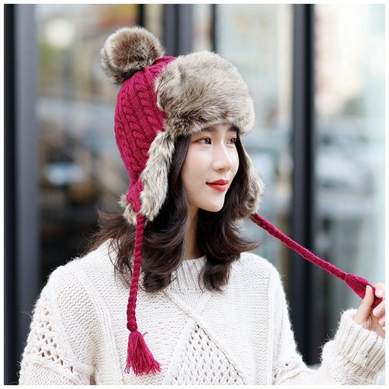 Versatile Knitted Sweater Hat for Women