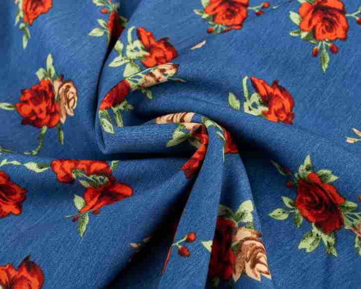 Hanging neck floral dress for women