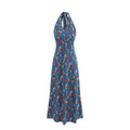 Hanging neck floral dress for women