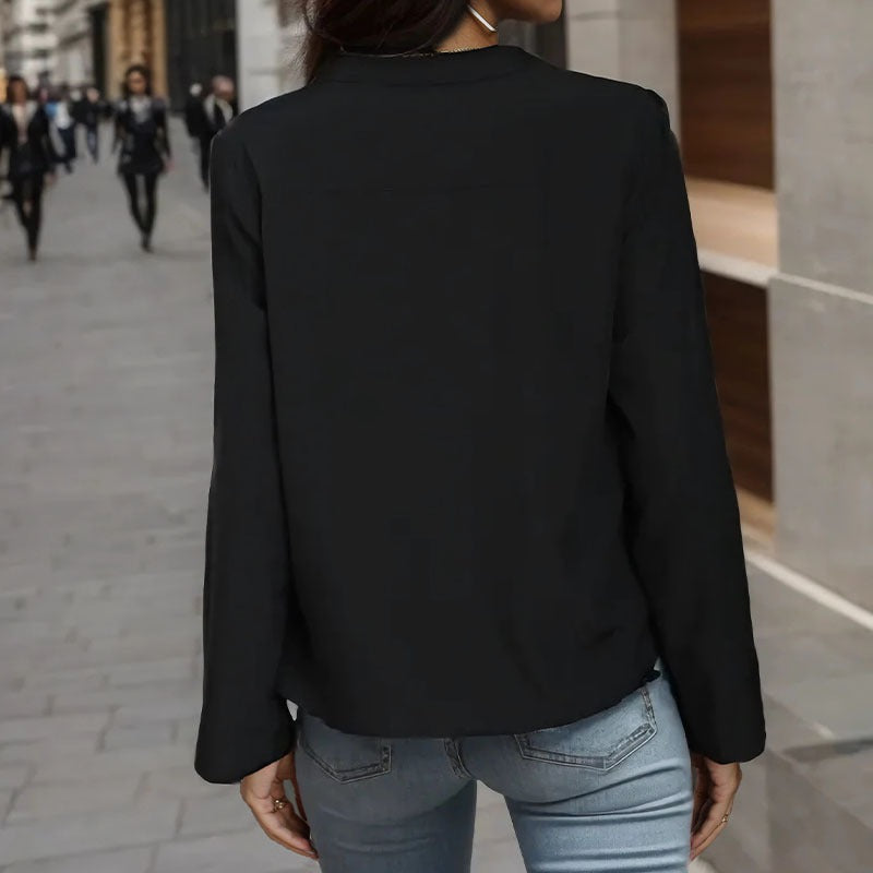 Classic Long Sleeve Pullover Top
