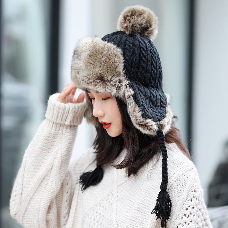Versatile Knitted Sweater Hat for Women