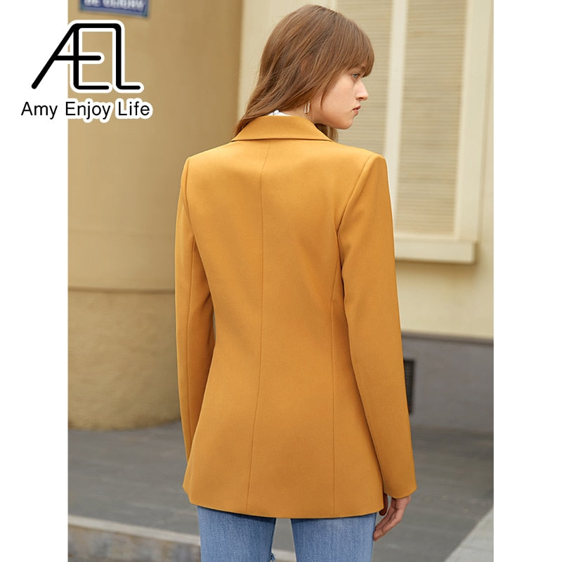 Slim Fit Office Blazer for Women