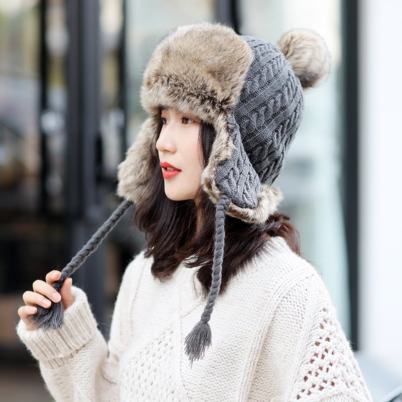Versatile Knitted Sweater Hat for Women