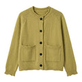 Round neck loose sweater for women
