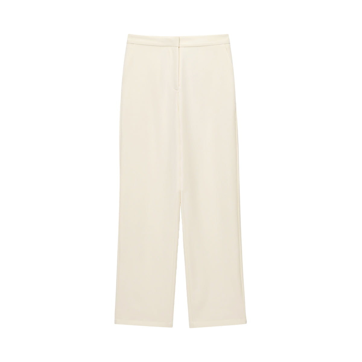Women's Thin Scarf Lapel Blazer + Straight Leg Pants
