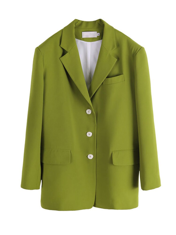 Oversized Long Blazer Jacket – Women's