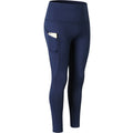 High-Waisted Yoga Pants with Side Pockets