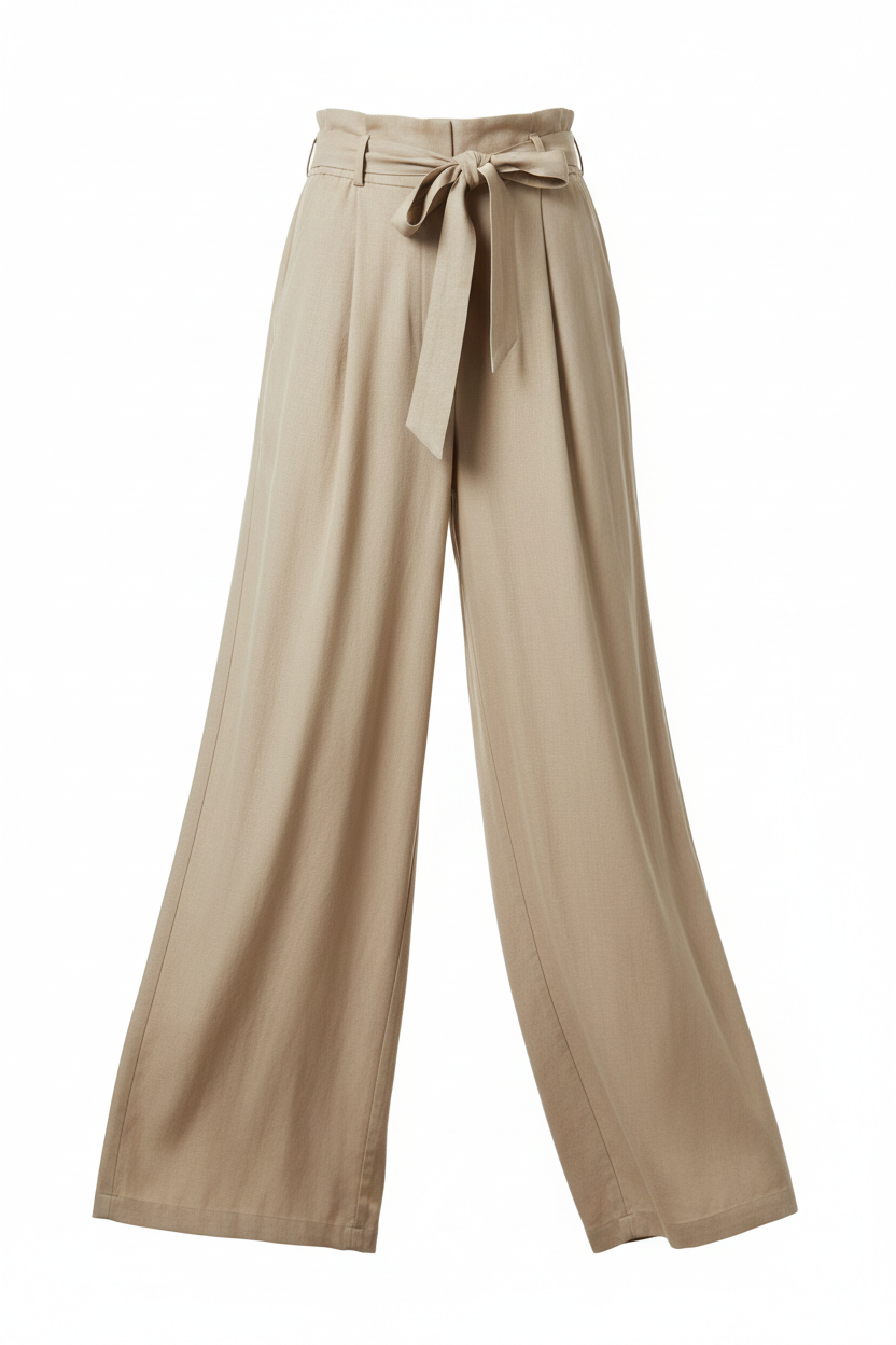High-Waist Wide-Leg Pants